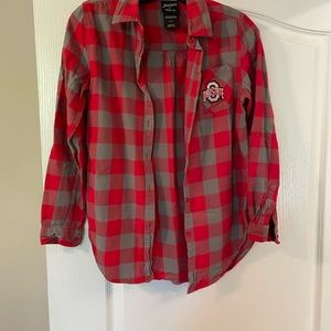 Ohio State Buckeye Flannel